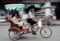 tricycle taxi, Chengdu China